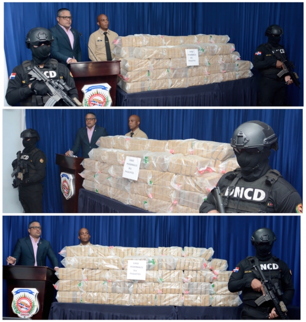 Ocupan 351 paquetes presumiblemente cocaína en costa de Pedernales