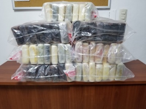 DNCD ocupa 91 kilos de cocaína en área de carga del aeropuerto Internacional de Las Américas