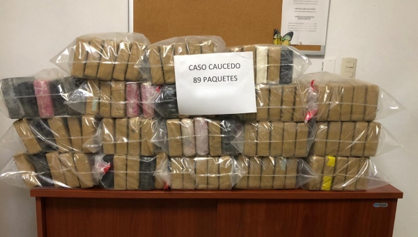 DNCD decomisa 91 kilos de cocaína en Puerto Murtimodal Caucedo